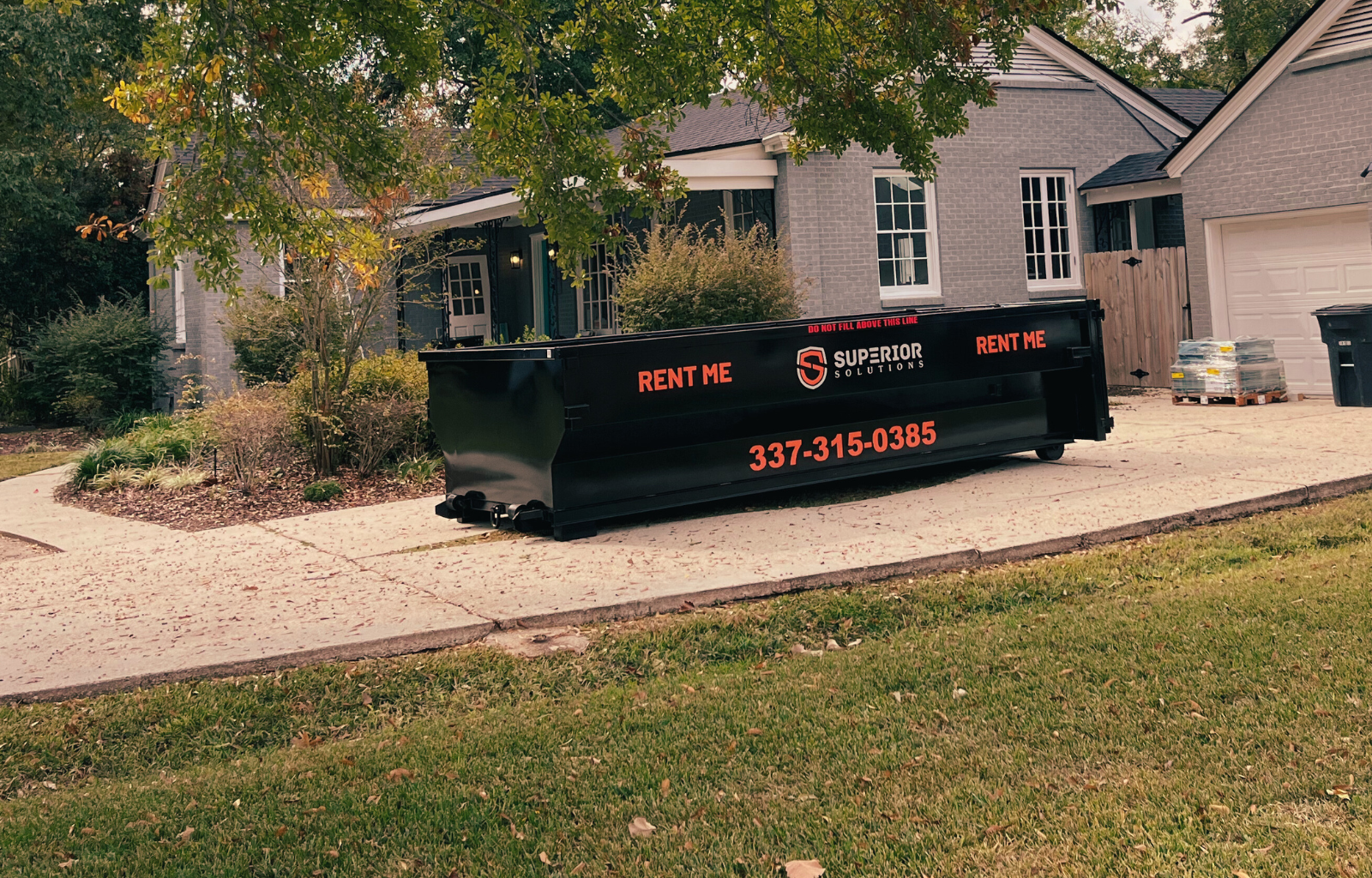 home dumpster rental